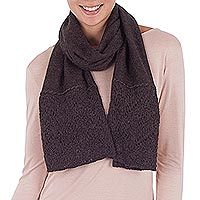 100% alpaca scarf,