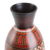 Ceramic decorative vase, 'Inca Passion' - Handcrafted Geometric Ceramic Decorative Vase from Peru (image 2c) thumbail