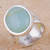 Opal single stone ring, 'Powerful Sweetness' - Opal and Sterling Silver Single Stone Ring from Peru (image 2c) thumbail