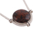 Mahogany obsidian pendant necklace, 'Essence of Time' - Andean Sterling Silver Necklace with Mahogany Obsidian (image 2f) thumbail