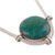 Chrysocolla pendant necklace, 'Essence of Time' - Andean Chrysocolla and Sterling Silver Pendant Necklace (image 2e) thumbail