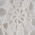 100% alpaca shawl, 'Ivory Angel' - Hand-Crocheted 100% Alpaca Floral Shawl in Ivory from Peru (image 2g) thumbail