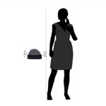 100% alpaca hat, 'Warm Braids in Smoke' - Knit 100% Alpaca Hat in Smoke and Black from Peru