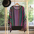 Striped kimono sleeve sweater, 'Butterfly Dance' - Knit Multicolor Striped Pullover Sweater from Peru (image 2) thumbail