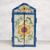 Wood retablo, 'Heart Shop' - Handcrafted Wood Retablo with Hearts from Peru (image 2b) thumbail