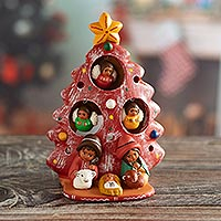 Featured review for Ceramic nativity scene, Birth Beneath the Red Tree