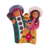 Ceramic decorative accent, 'Sweet Family' - Hand-Painted Ceramic Andean Decorative Accent from Peru (image 2a) thumbail