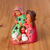 Ceramic decorative accent, 'Nativity Light' - Ceramic Nativity Scene Decorative Accent from Peru (image 2b) thumbail