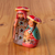 Ceramic decorative accent, 'Cuzco Nativity' - Painted Andean Ceramic Nativity Decorative Accent from Peru