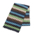 Alpaca blend scarf, 'Highlands' - Heathered Zigzag Striped Alpaca Blend Wrap Scarf from Peru (image 2b) thumbail
