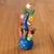 Ceramic decorative accent, 'The Melody of Life' - Ceramic Music-Themed Decorative Accent in Blue from Peru (image 2b) thumbail