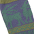 Alpaca blend fingerless mitts, 'Inca Landscape' - Knit Alpaca Blend Fingerless Gloves in Iris from Peru (image 2d) thumbail