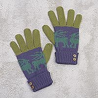 Alpaca blend gloves,