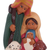 Ceramic nativity sculpture, 'Andean Christian Family' - Hand-Painted Ceramic Andean Nativity Sculpture from Peru (image 2f) thumbail