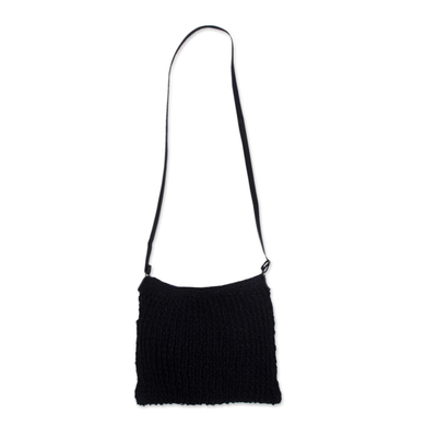 shoulder bag with sling strap