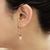 Sterling silver drop earrings, 'Simple Element' - Simple Sterling Silver Drop Earrings from Peru