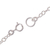 Cultured pearl charm anklet, 'Fresh Walk' - Dangling Cultured Pearl and Sterling Silver Anklet from Peru (image 2d) thumbail