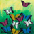 Schmetterlinge in der Sonne‘ (2017) – Signierte Freestyle-Malerei von Schmetterlingen aus Peru