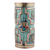 Gemstone-accented bronze and copper decorative vase, 'Andean Warrior' - Gemstone-Accented Copper Decorative Vase from Peru (image 2d) thumbail