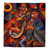 Wool tapestry, 'Music of the Andes' - Handwoven Wool Tapestry of Andean Musicians from Peru thumbail