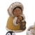 Ceramic nativity scene, 'Inuit Family' (8 pieces) - Inuit-Themed Ceramic Nativity Scene from Peru (8 Pcs) (image 2c) thumbail