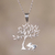 Sterling silver pendant necklace, 'Rabbit Under a Tree' - Rabbit and Tree Sterling Silver Pendant Necklace from Peru (image 2) thumbail