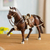 Sterling silver accent mahogany wood sculpture, 'Paso Horse' - Sterling Silver and Mahogany Horse Sculpture from Peru (image 2) thumbail