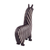 Sterling silver accent mahogany wood sculpture, 'Suri Llama' - Sterling Silver and Mahogany Wood Llama Sculpture from Peru (image 2e) thumbail