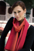 Alpaca blend scarf, 'Rioja Flavor' - Alpaca Blend Scarf in Paprika and Carrot from Peru (image 2) thumbail