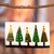 Ceramic wall art, 'Charmed by Christmas' - Hand-Painted Ceramic Christmas Tree Wall Art from Peru thumbail