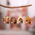 Ceramic ornaments, 'Happy Parties' (set of 4) - Set of Four Ceramic Nativity Ornaments from Peru thumbail