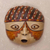 Ceramic mask, 'Wari Warrior' - Handcrafted Ceramic Mask of a Wari Warrior from Peru thumbail