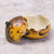 Caja de mate seco - Caja de gato de calabaza seca mate artesanal andina
