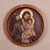 Cedar wood relief panel, 'St. Joseph with the Baby Jesus' - Cedar Wood Relief Panel of St. Joseph with Baby Jesus (image 2) thumbail
