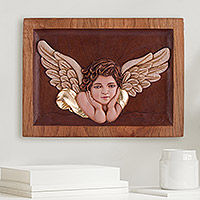 Featured review for Cedar relief panel, Blissful Angel