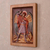Cedar relief panel, 'Archangel Saint Michael' - Cedar Wood Relief Panel of Saint Michael from Peru (image 2b) thumbail