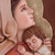 Cedar relief panel, 'Caring Virgin' - Hand-Painted Cedar Relief Panel of Mary and Jesus from Peru (image 2c) thumbail