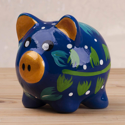 pottery piggy bank