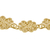Gold plated sterling silver filigree link bracelet, 'Glistening Flowers' - Gold Plated Sterling Silver Filigree Link Bracelet from Peru (image 2e) thumbail