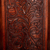 Wood and leather mini chest, 'Colonial Majesty' - Handcrafted Wood and Leather Accent Chest from Peru (image 2g) thumbail