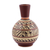 Decorative ceramic vase, 'Moche Lifestyle' - Ceramic Decorative Vase with Moche Icons from Peru (image 2a) thumbail