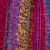 Bufanda en mezcla de baby alpaca - Bufanda de rayas de colores tejida a mano mezcla de alpaca bebé