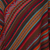 Knit poncho, 'Rivers of Red' - Red and Multi-Color Striped Acrylic Knit Poncho (image 2h) thumbail