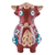 Ceramic statuette, 'Elegant Bull of Quinua' - Brown Little Bull of Quinua Ceramic Statuette from Peru (image 2c) thumbail