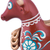 Ceramic statuette, 'Elegant Bull of Quinua' - Brown Little Bull of Quinua Ceramic Statuette from Peru (image 2f) thumbail