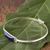 Lapis lazuli pendant bracelet, 'Andean Rectangle' - Rectangular Lapis Lazuli Pendant Bracelet from Peru (image 2b) thumbail