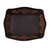Leather catchall, 'Spanish Viceroy' - Peru Handcrafted Tooled Leather Colonial Art Theme Catchall (image 2c) thumbail