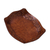 Leather catchall, 'Bramblebush' - Peruvian Handcrafted Tooled Leather Andean Catchall thumbail