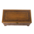 Leather and cedar wood chest, 'Majestic Memories' - Handcrafted Cedar Wood Chest from Peru (image 2c) thumbail