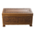 Leather and cedar wood chest, 'Majestic Memories' - Handcrafted Cedar Wood Chest from Peru (image 2e) thumbail